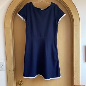 J crew navy blue dress